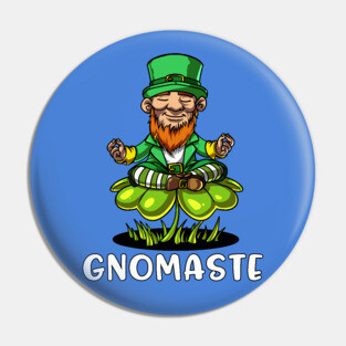 Leprechaun St Patricks Yoga Pin