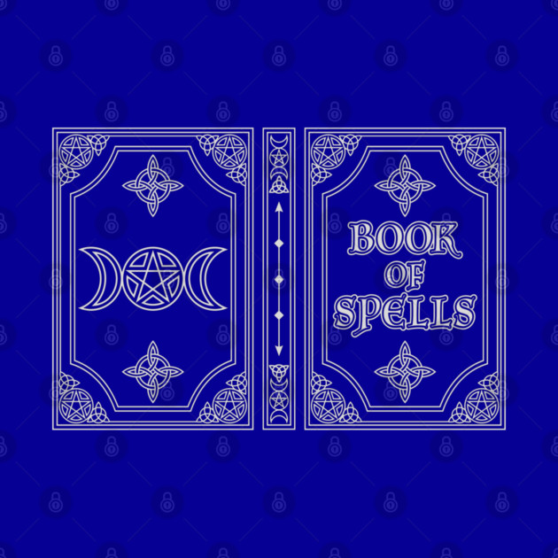 Book of Spells in Silver by RavenWake