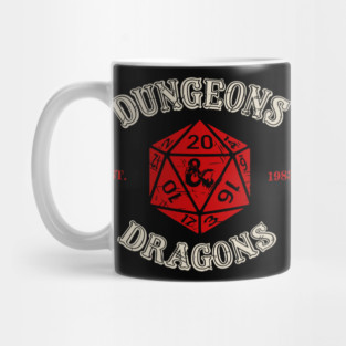 Dungeons and dragons Mug