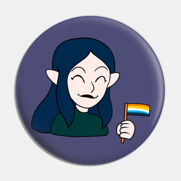 Lilith Clawthorne AroAce Flag The Owl House The Owl House Pin