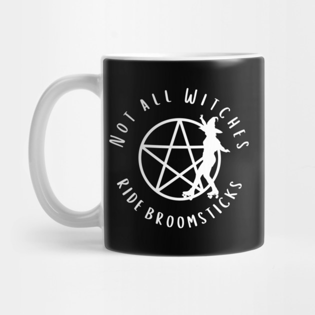 Not all Witches Ride Broomsticks Skater Cheeky Witch® by Cheeky Witch