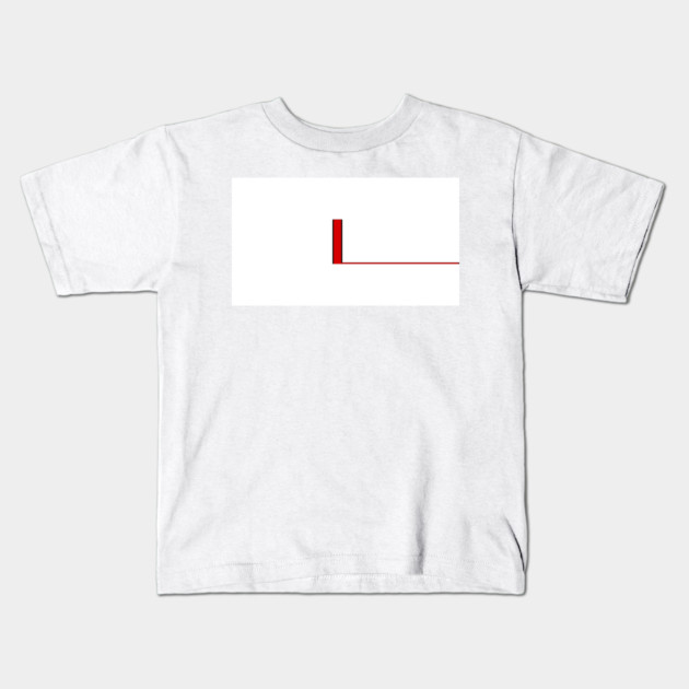 The Scarlet L Kids T-Shirt by Lou Johnson