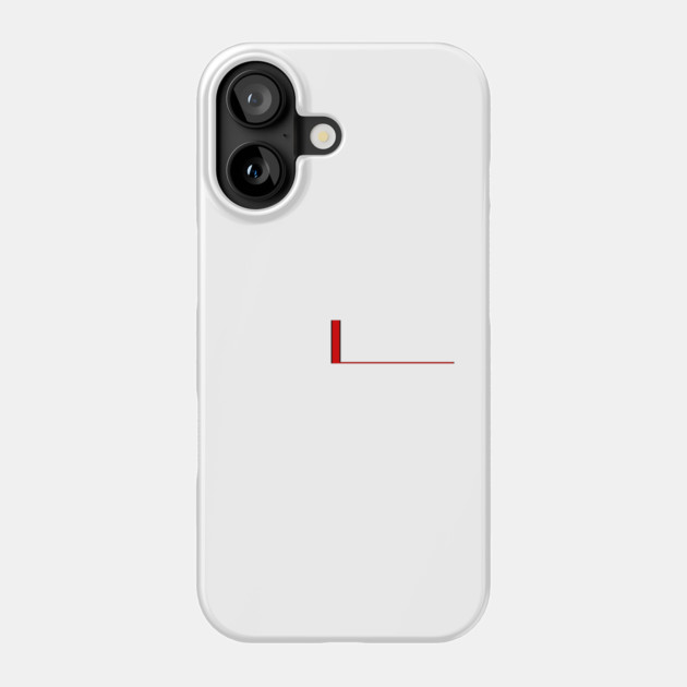 The Scarlet L Phone Case by Lou Johnson