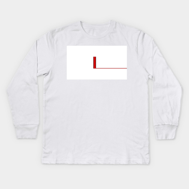 The Scarlet L Kids Long Sleeve T-Shirt by Lou Johnson