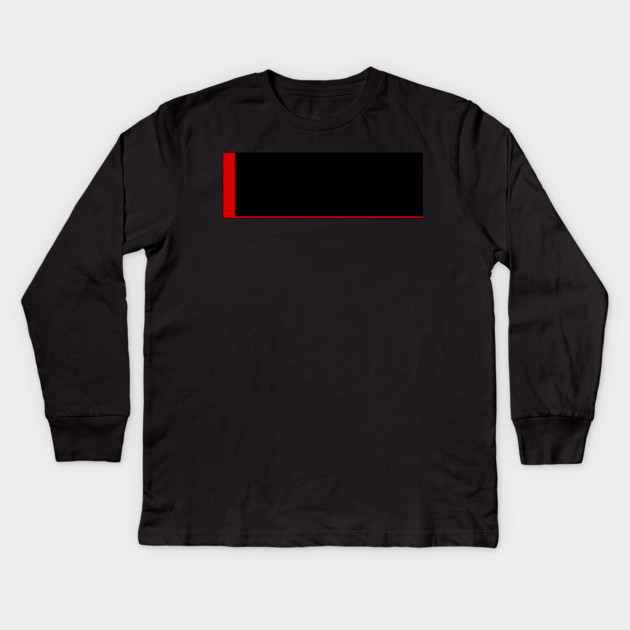 The Scarlet L Kids Long Sleeve T-Shirt by Lou Johnson