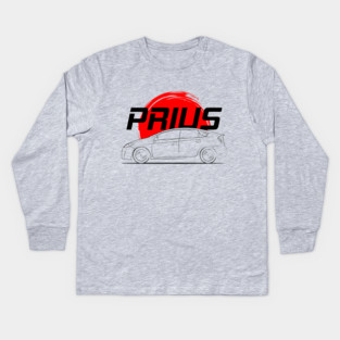 Prius MK3 Hybrid Kids Long Sleeve T-Shirt