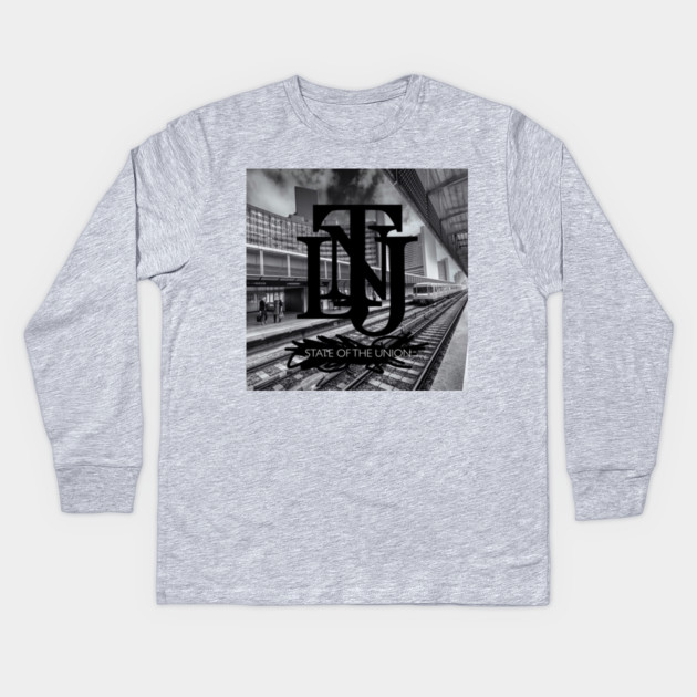 State of the Union Kids Long Sleeve T-Shirt by Lou Johnson