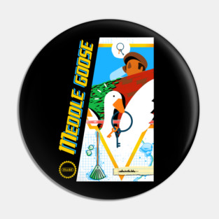 Meddle Goose Pin