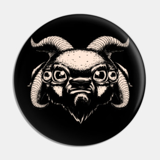 Baby Baphomet Pin