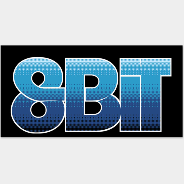 8-Bit Alternative Wall Art by SlothTee