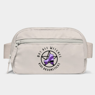 Not all Witches Ride Broomsticks Purple Roller Skate Cheeky Witch® Bag
