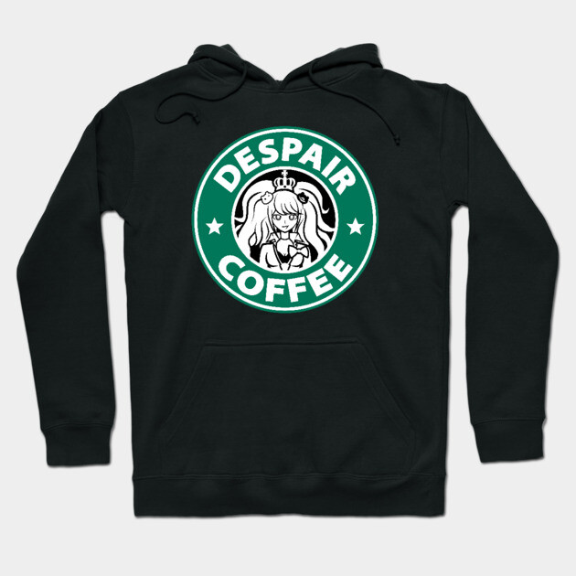 Despair Coffee Danganronpa Hoodie TeePublic