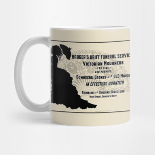 Victorian Mourners Mug