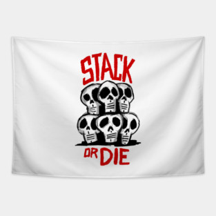Stack or Die Tapestry