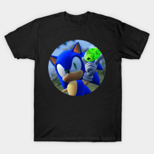Sonic the Hedgehog with Chaos Emerald T-Shirt