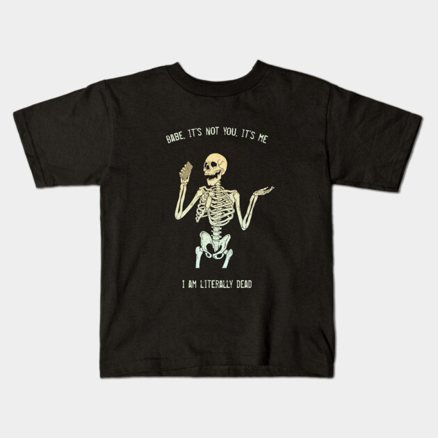 No Easy Way To Tell You Kids T-Shirt by Tommy Devoid