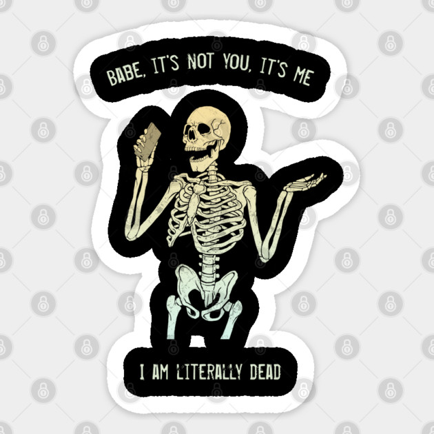 No Easy Way To Tell You Sticker by Tommy Devoid