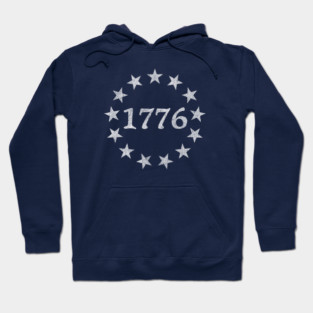 1776 Betsy Ross Flag Hoodie