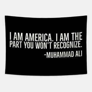 I Am America, Muhammad Ali, Black History Tapestry
