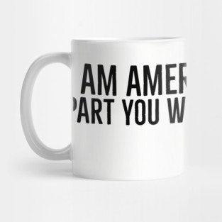 I Am America, Muhammad Ali, Black History Quote Mug
