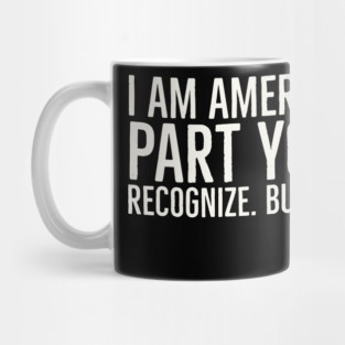 I Am America, The part you won't recognize, Muhammad Ali, Black History Quote Mug