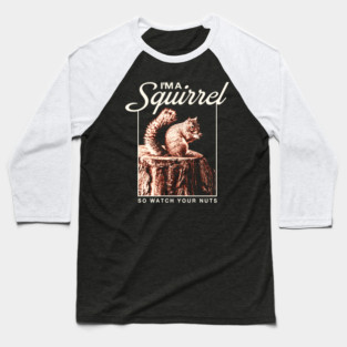 Squirrel Baseball T-Shirt