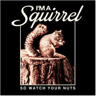 Squirrel Posters and Art