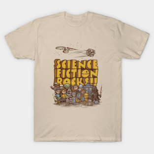 Science Fiction Rocks T-Shirt