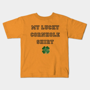 My Lucky Cornhole Shirt Kids T-Shirt