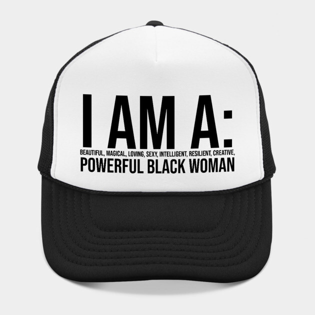 I am a powerful Black Woman, Black girl Magic, Black queen by UrbanLifeApparel