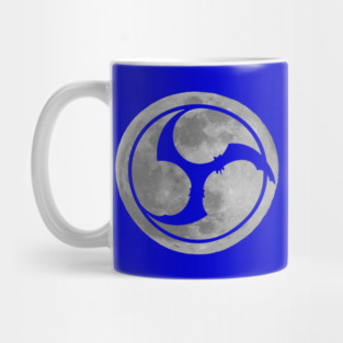 Mitsudomoe Moon negative Mug