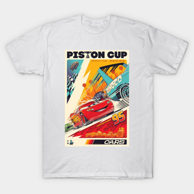 Piston cup cartoon Movie T-Shirt TeePublic