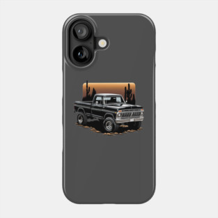 Ford Truck Vintage Highboy Desert Design Phone Case