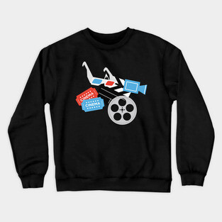 Movie lover Crewneck Sweatshirt