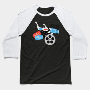 Movie lover Baseball T-Shirt
