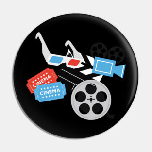Movie lover Pin