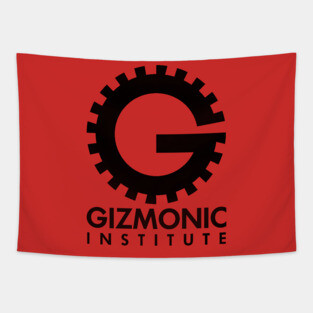 MST3K - Gizmonic Institute (Black Version) Tapestry
