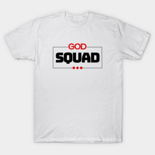 God Squad | Christian Typography T-Shirt