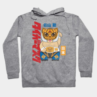 Tiger Mask Maneki-neko Hoodie