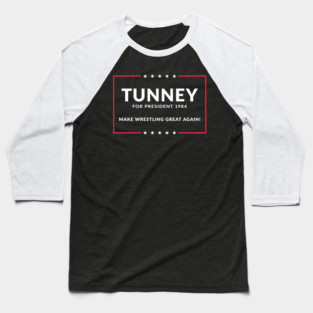 Jack Tunney Campaign 1984 Baseball T-Shirt