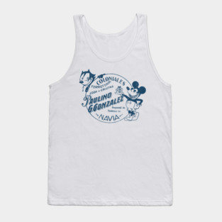 Felix The Cat - Retro Faded Design Tank Top