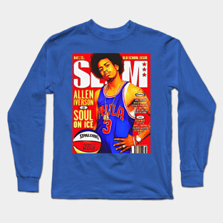 Allen Iverson - Slam Cover Long Sleeve T-Shirt