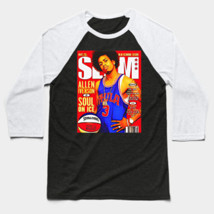Allen Iverson - Slam Cover Baseball T-Shirt