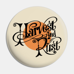 Harvest & Rust logo Pin