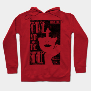 Siouxsie  / Post Punk Flyer Design Hoodie