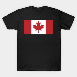 The National Flag of Canadian T-Shirt