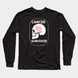 Cancer Survivor Rose Long Sleeve T-Shirt