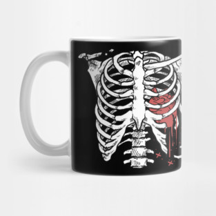 Heart Bone Mug