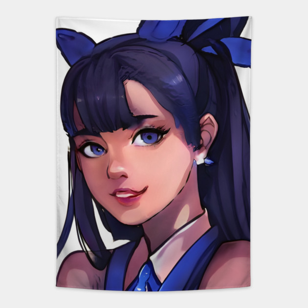 Latin American Anime Girl Tapestry by animegirlnft