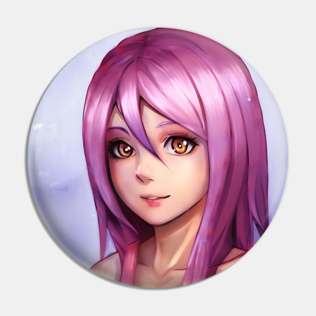 Purple hair cosplay anime girl Pin by animegirlnft